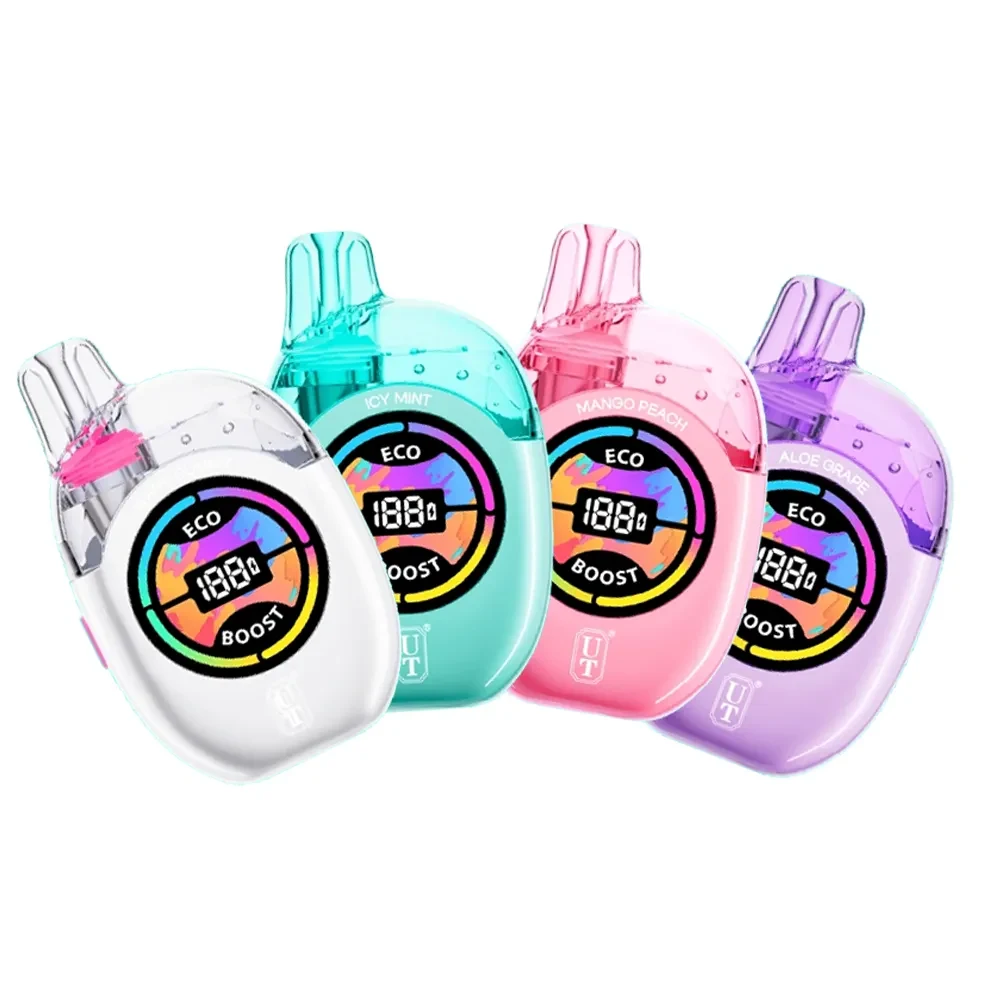 bear flow vapes transparent tank showing remaining e-liquid level