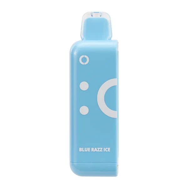 blue rancher b pop foger with user testimonials graphic