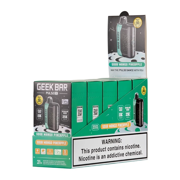A sleek Foger vape device on a countertop with foger vape near me signage in background