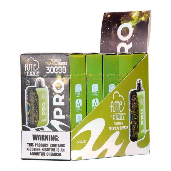 A sleek treezy vape device with vibrant gradient finish, showcasing its compact design and ergonomic mouthpiece against a clean white background