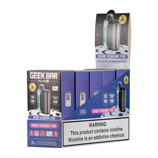 A row of four different blue raspberry raz vape devices in various colors, highlighting the packaging and design styles