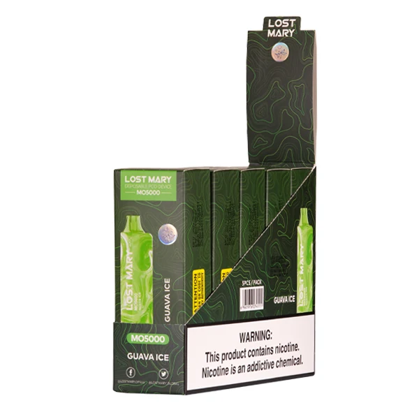 Step-by-step guide on how to use a lost mary baja splash disposable vape correctly