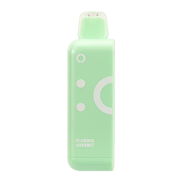 Off-stamp vape charging instructions for Florida Twist Classic Cube Pod