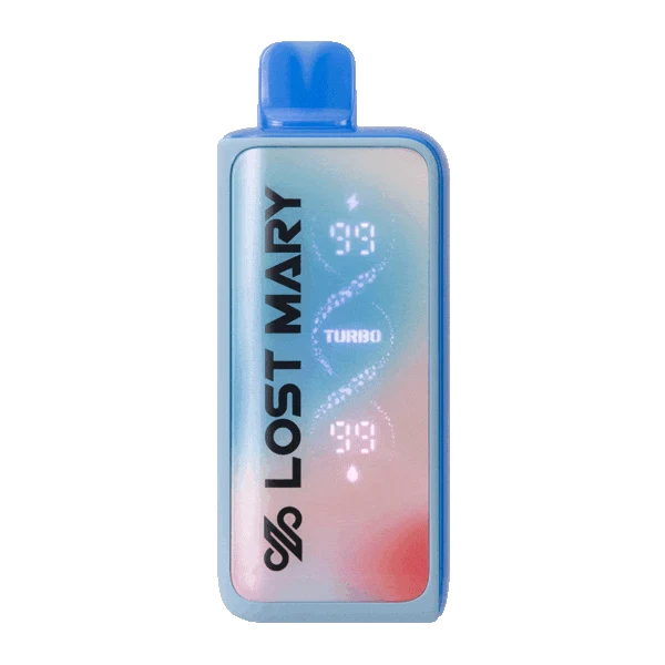 A sleek display of various weekly edition lost mary devices with flavor labels, showcasing the variety and modern design